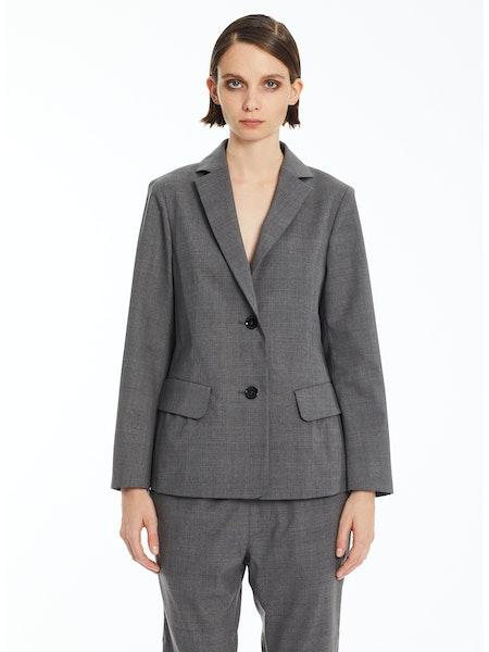 Blazer Kate Glen Plaid Gray