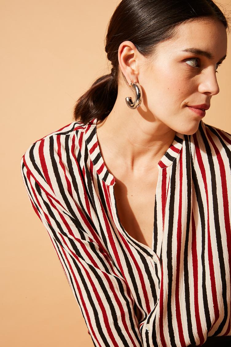 Streifenbluse