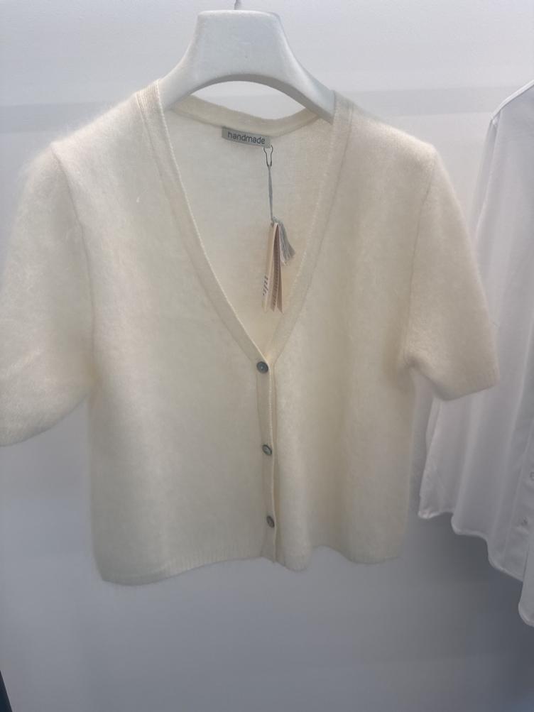 Cardigan brushed KA schwarz