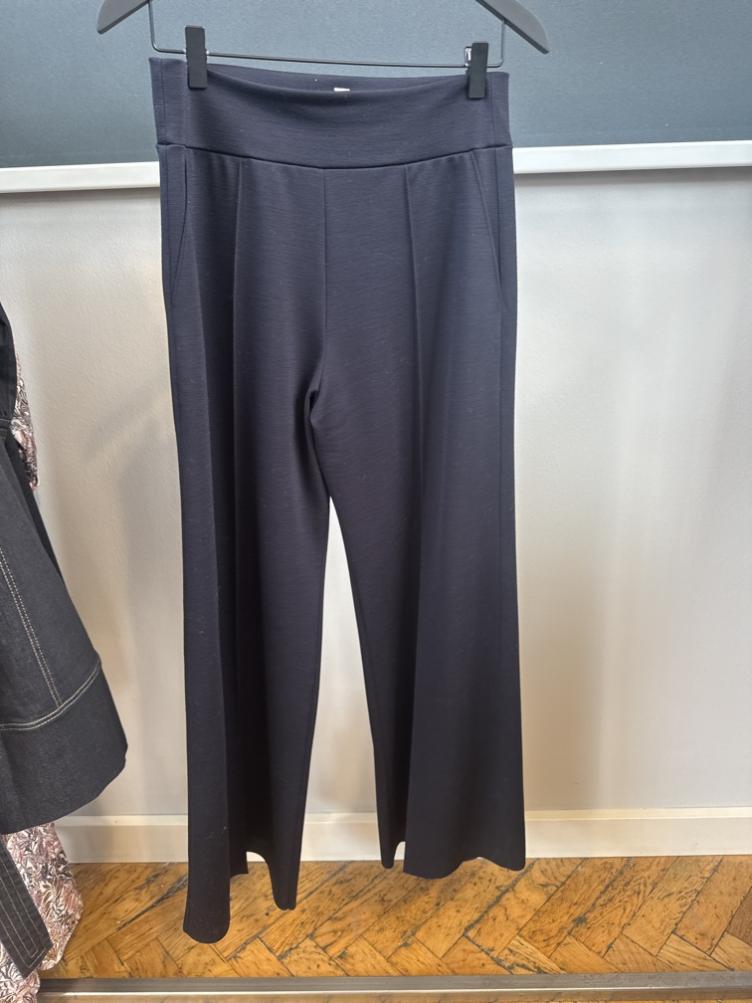 Hose Mariella Strick blau