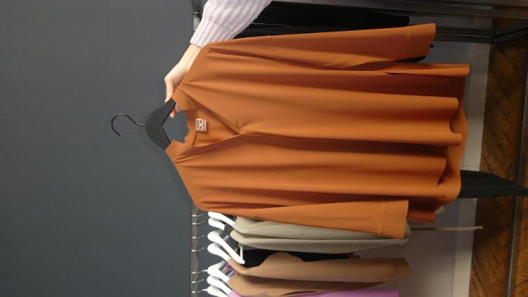 Bluse Lia long black