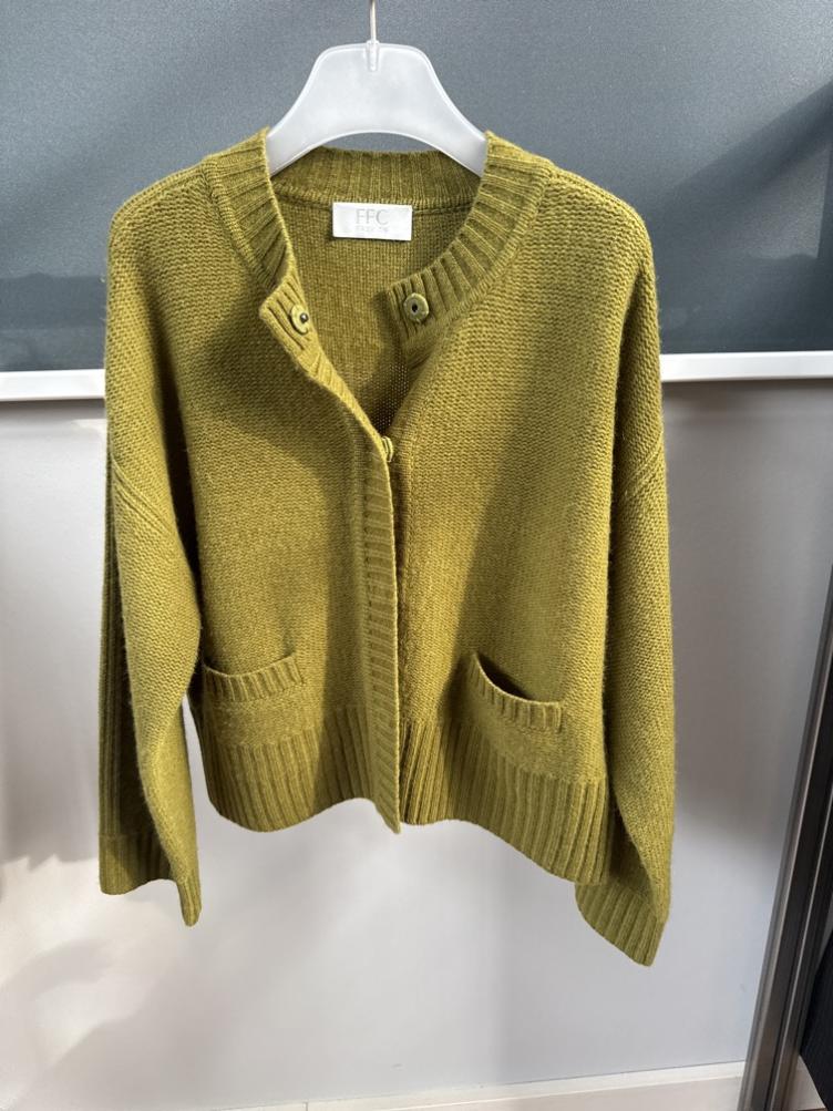 Strickjacke grün