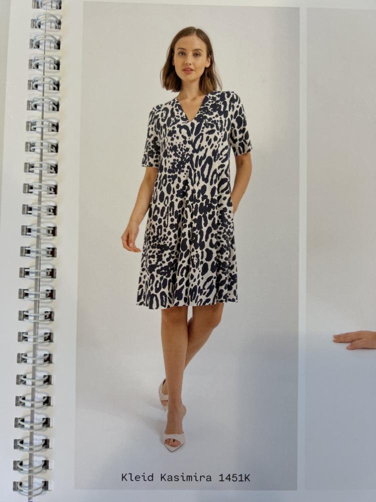 Kleid Kasimira LEO blau