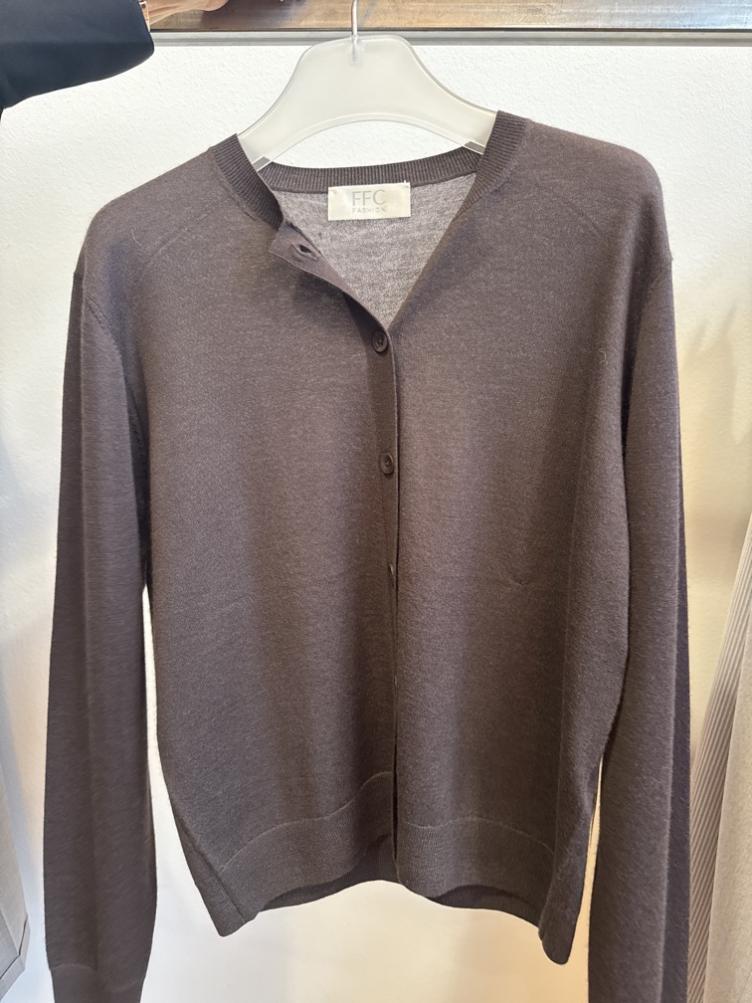 Cardigan Sepia