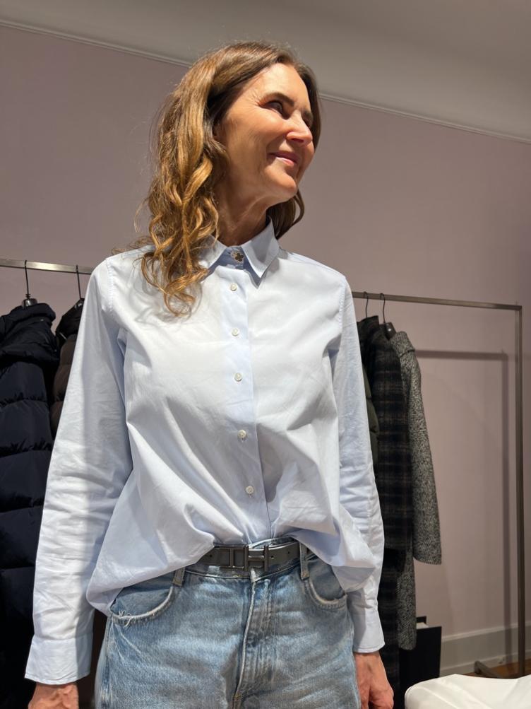 Bluse Jacky hellblau