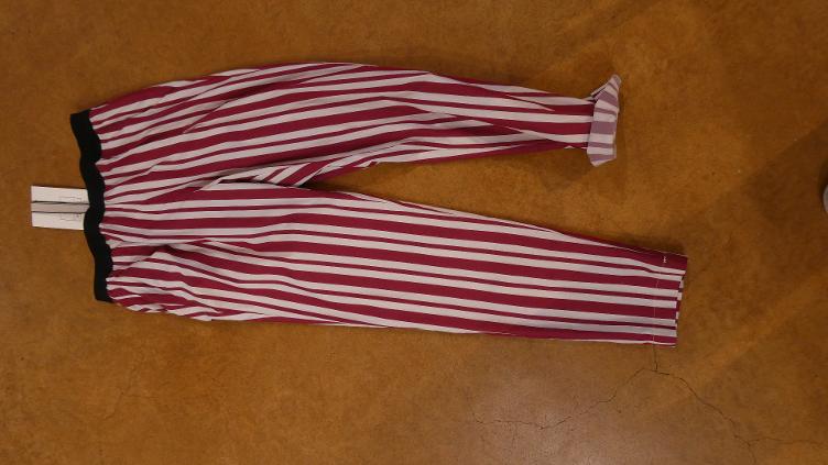 Streifenhose blau - 1