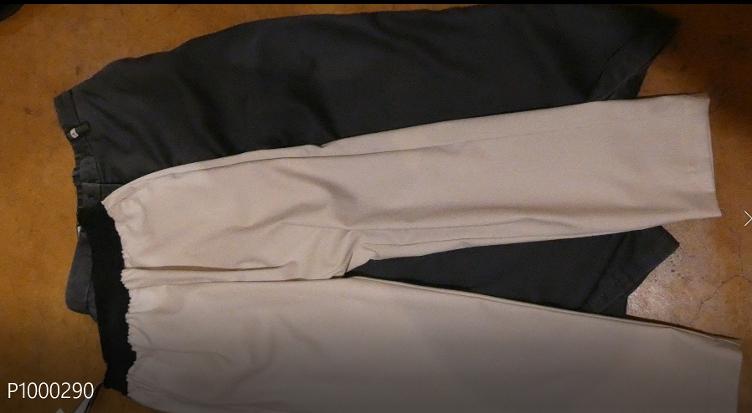 Hose gewaschene Wolle choco - 0