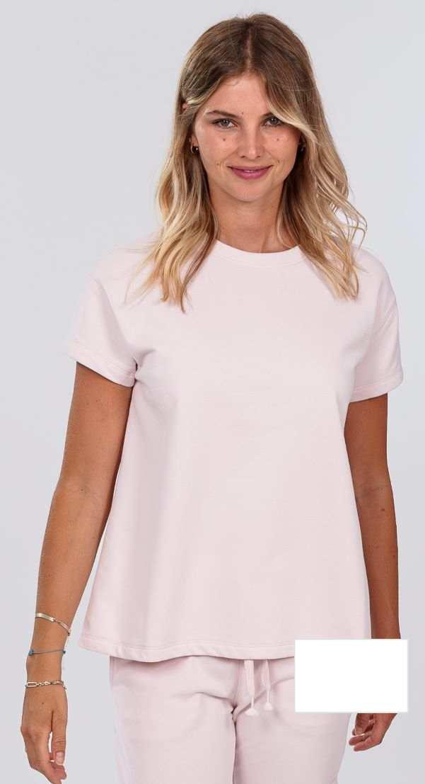 Sweatshirt Kurzarm white