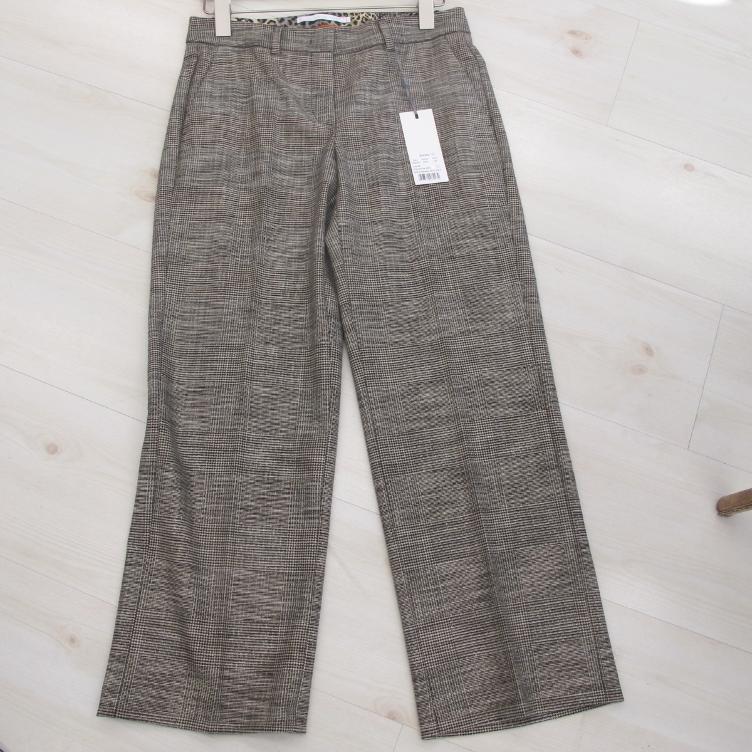 Olessa 7/8 modern check sand/weiss - 1