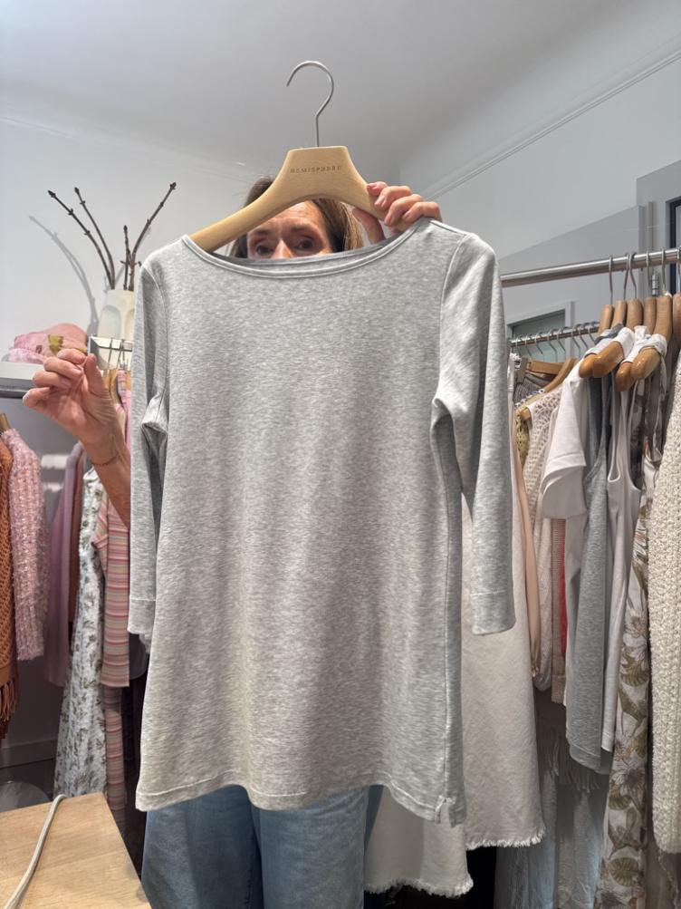 T-Shirt Cosma hellgrau