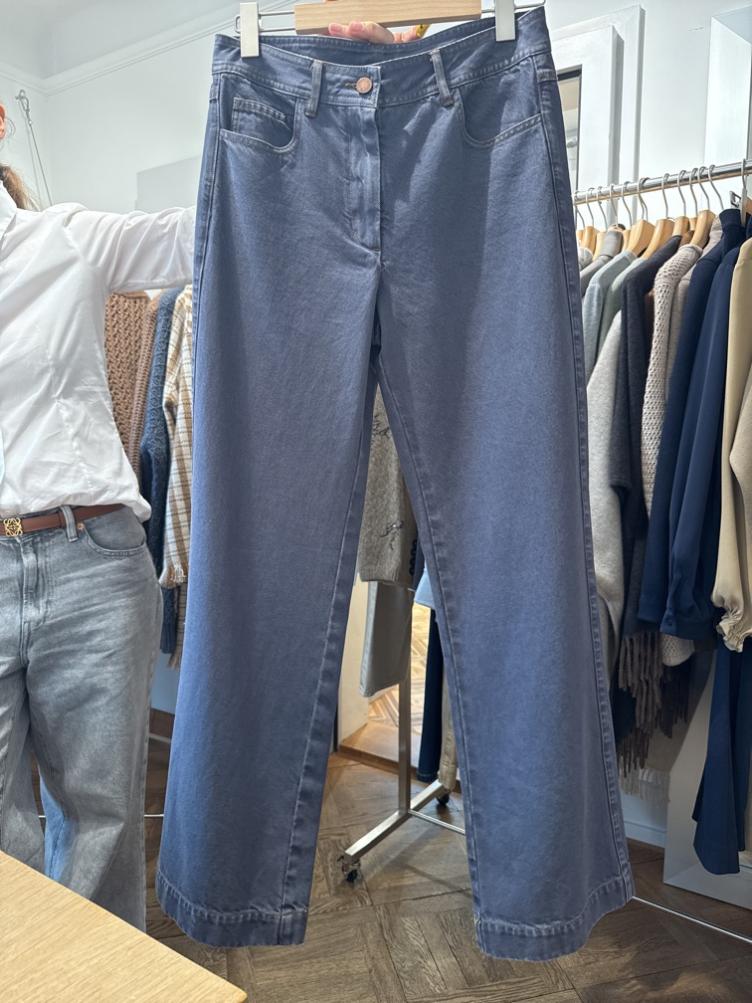 Hose blue denim