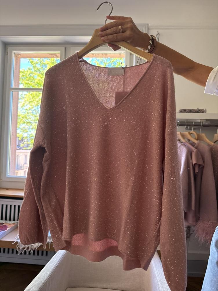 Pullover Dark Platin