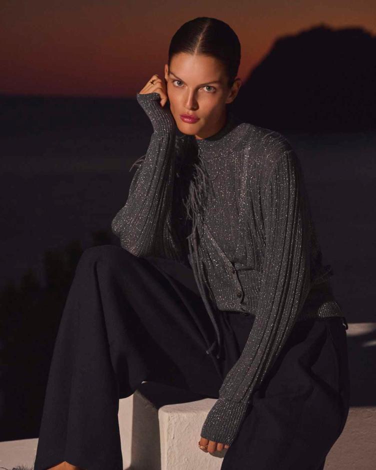 Top ohne Arm Dark Platin