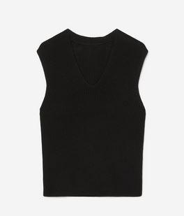 Pullover sleeveless black