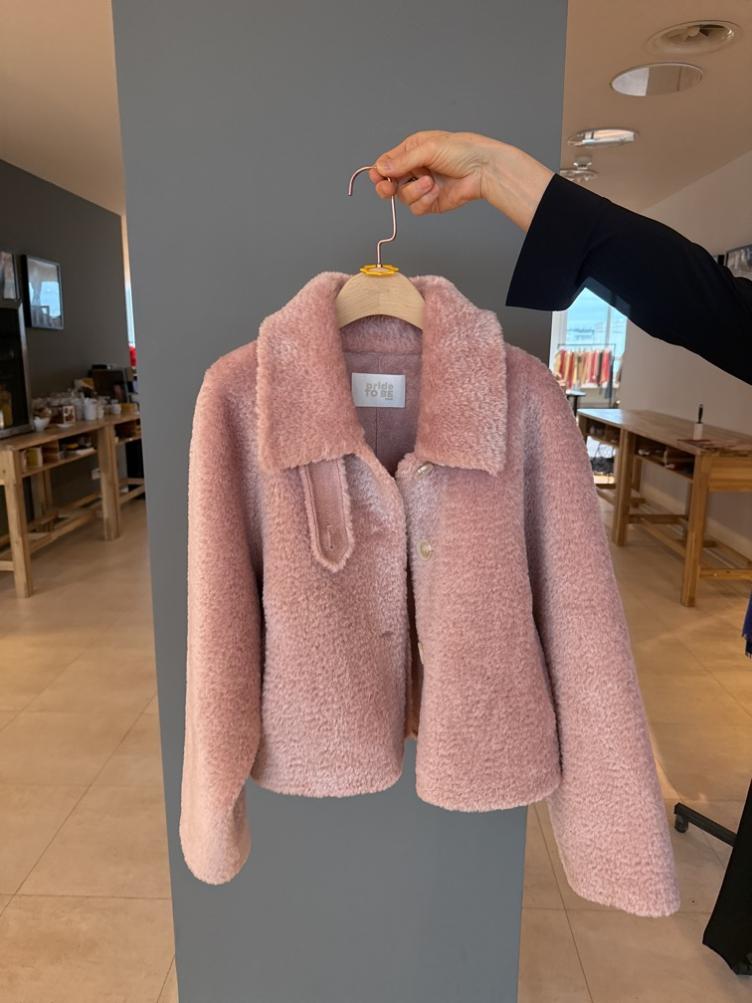 Heli Kunstfelljacke brown