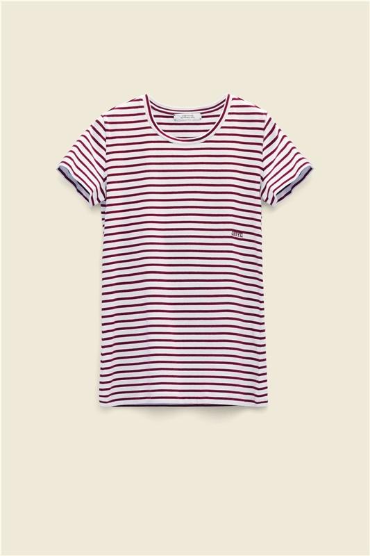 ALL TIME FAVORITES shirt cream red mix