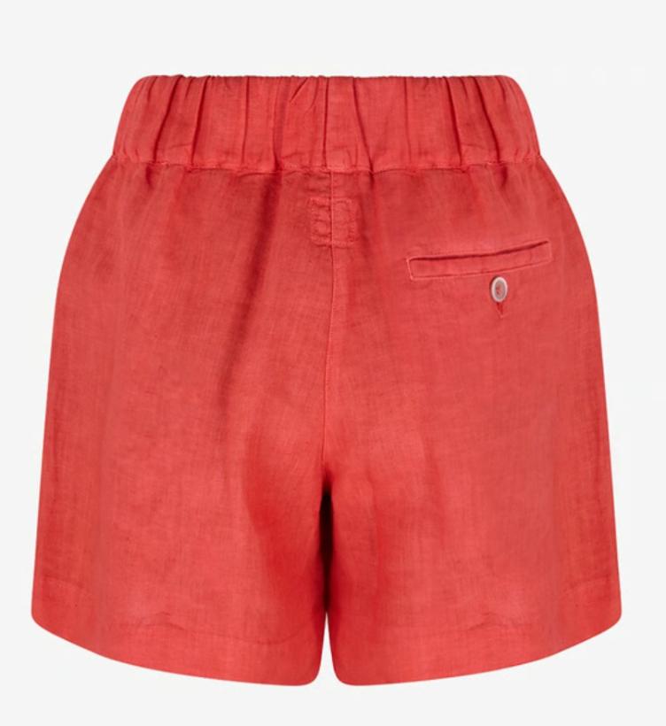Leinen Shorts weiss - 0