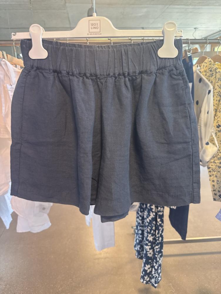 Leinen Shorts weiss - 2
