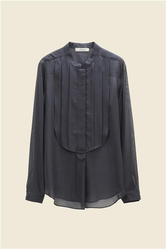 PLAYFUL LIGHTNESS blouse anthracite