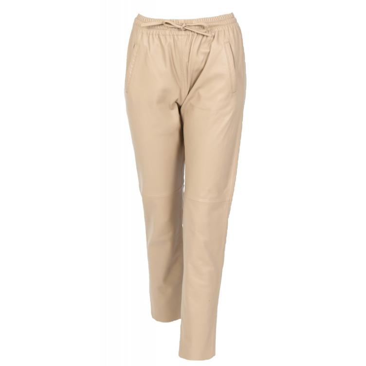 Lederhose Gift beige