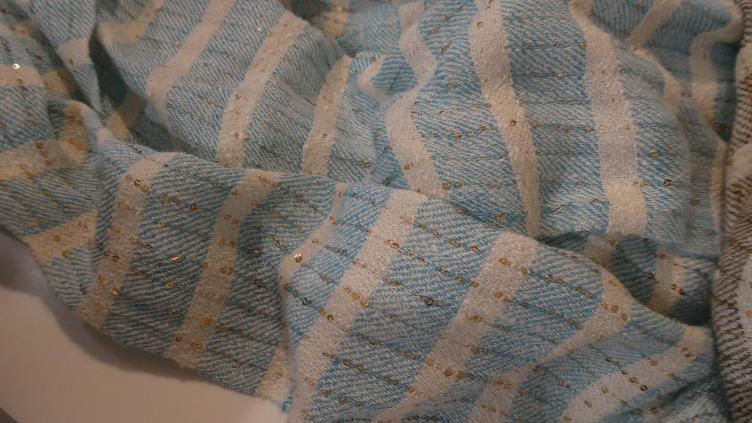 Schal Olga azzuro - 2