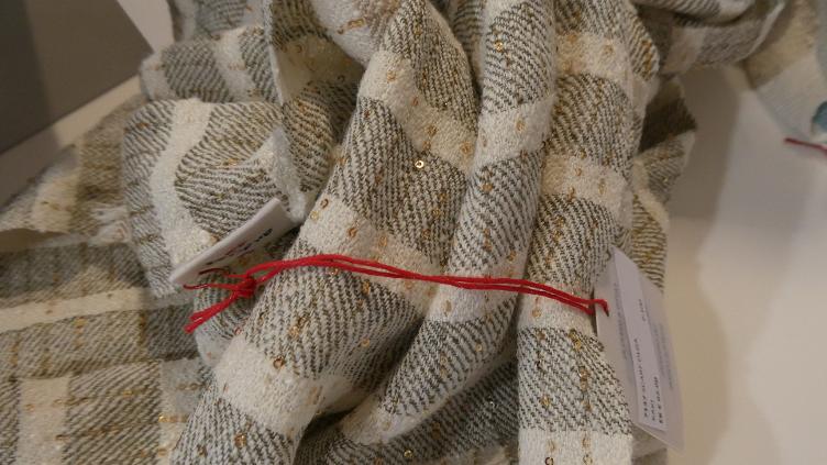 Schal Olga khaki - 2