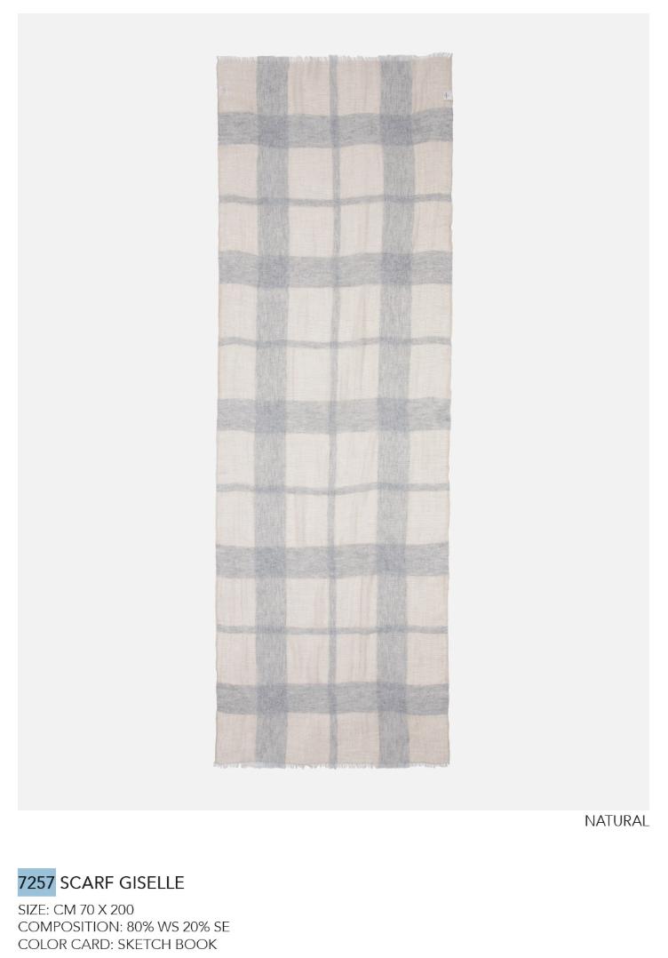 Schal Giselle natur - 1