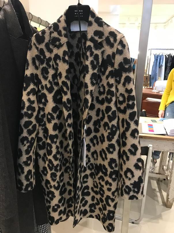 Cocoon Coat Animal Print - 0