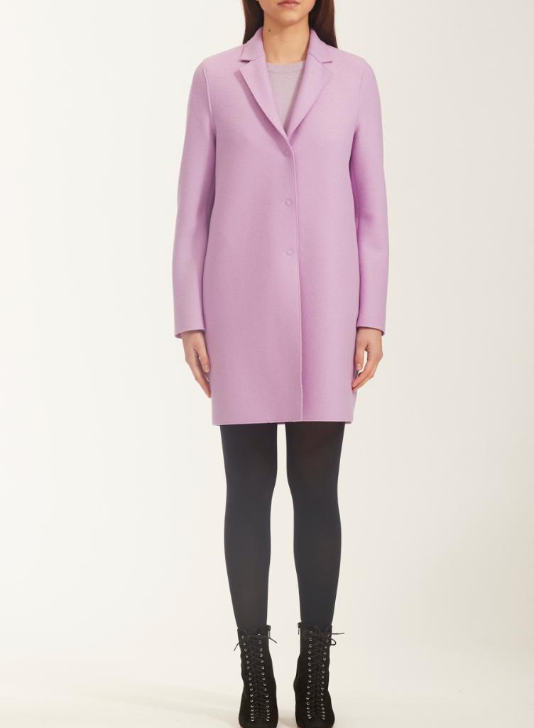 Cocoon Coat Light Pressed Wool camel