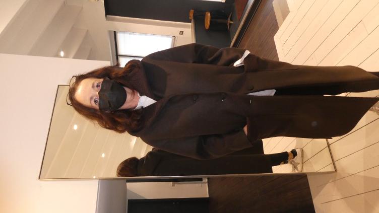 Mantel dunkelbraun - 0