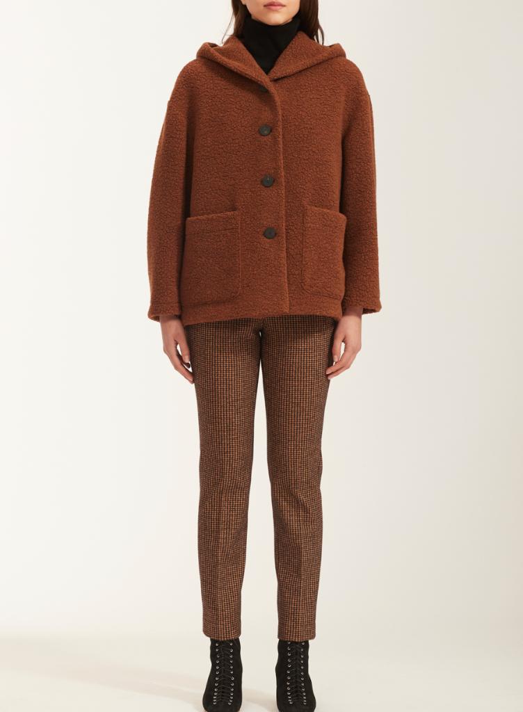 Jacke Boucle antracite