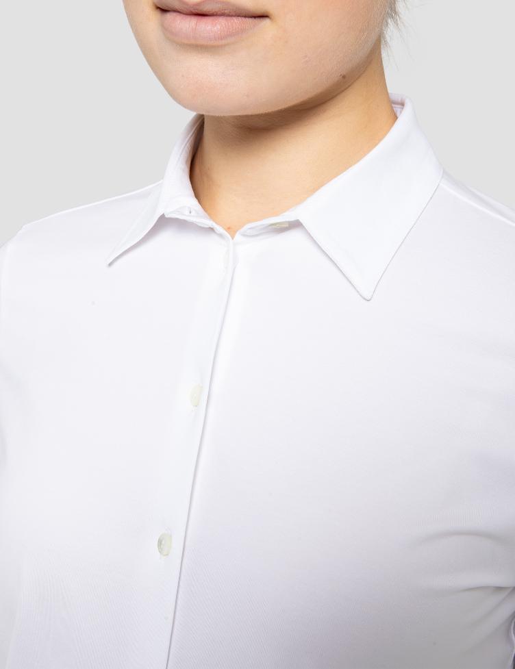 Jerseybluse Ada rosa polvo