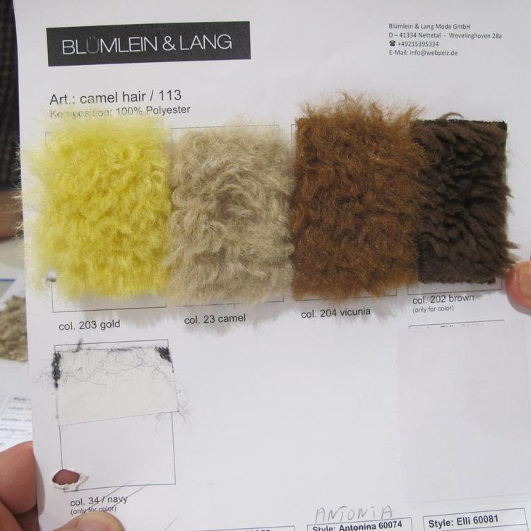 Mantel Antonia Webpelz brown - 0