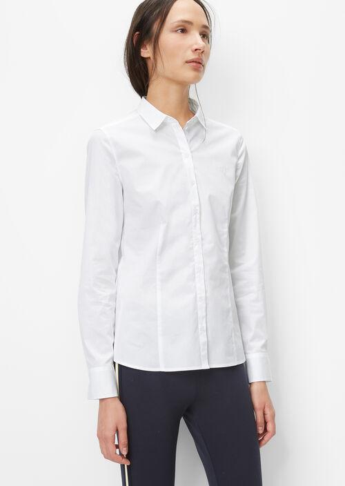 Bluse kent collar