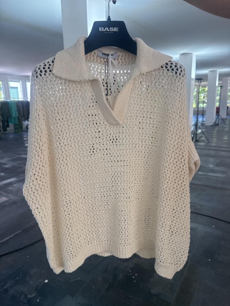 Strickpulli Bianco