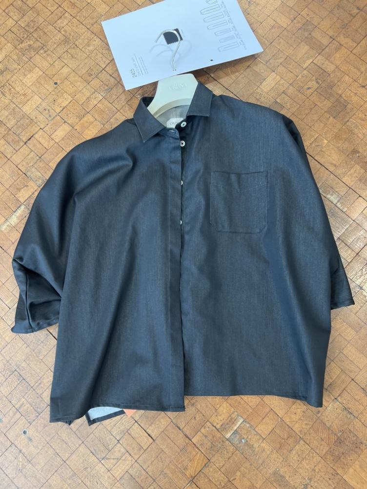 Overshirt Elide notte