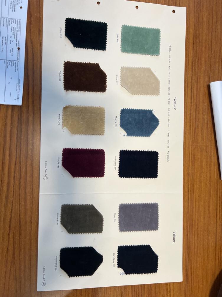 Blazer Velvet Doppelreiher nero - 0