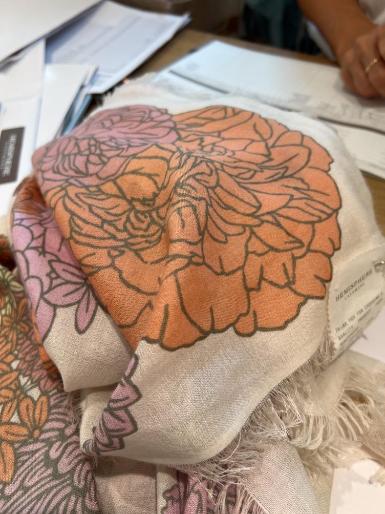 Schal elephant print - 0