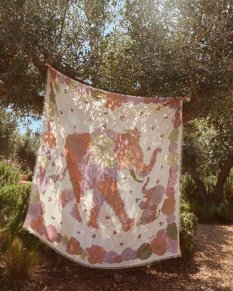 Schal elephant print