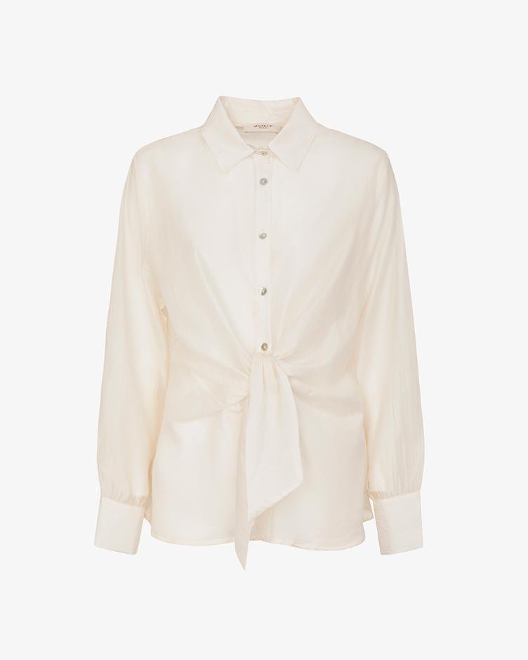 Camicia mussola nodo cacao - 1