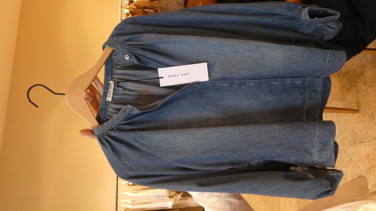 Jeansbluse
