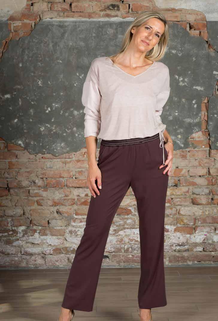 Hose Elastanbund schwarz