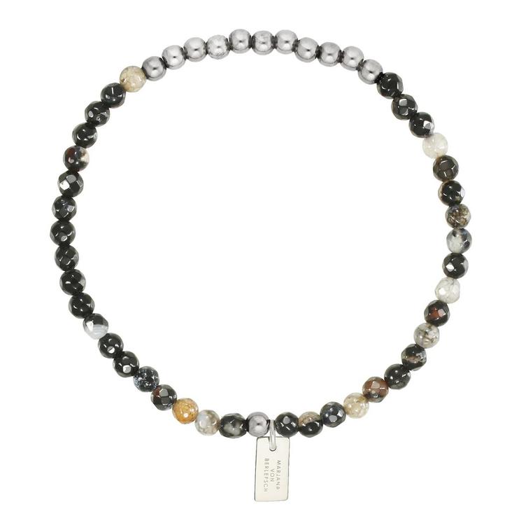 Pan Armband black onyx - 0