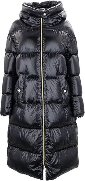 Mantel Daunen ultralight schwarz