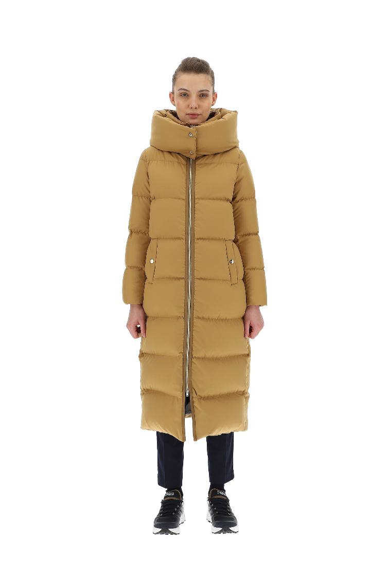 Daunenmantel schwarz - 1