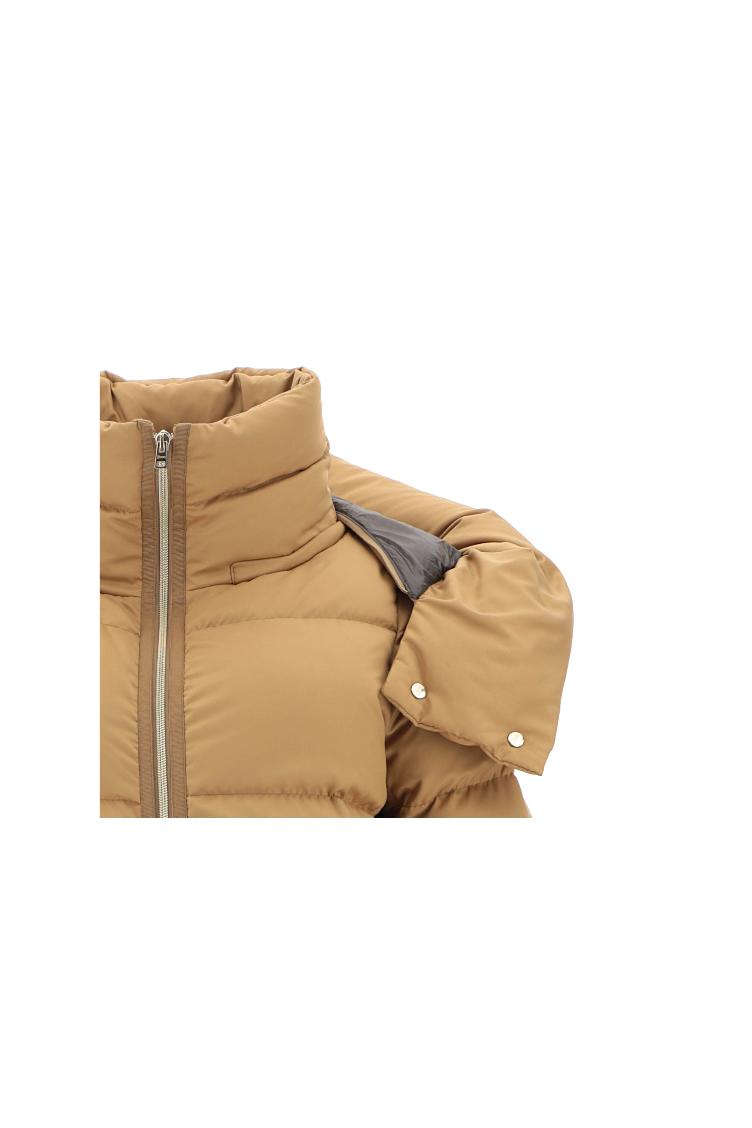 Daunenmantel schwarz - 5