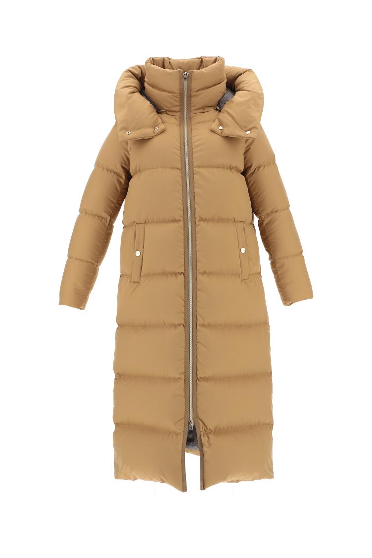 Daunenmantel schwarz - 7