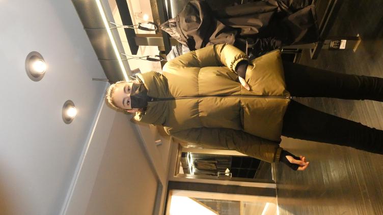 Daunenjacke schwarz wasserdicht - 4