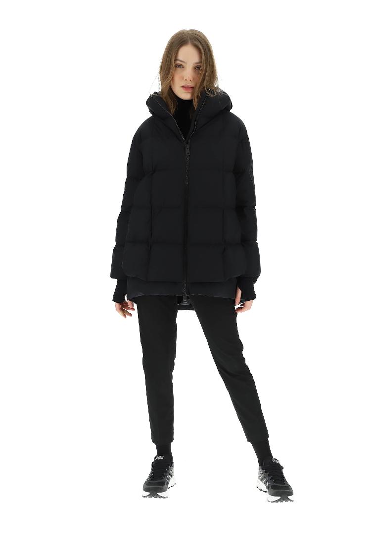 Daunenjacke schwarz wasserdicht - 7