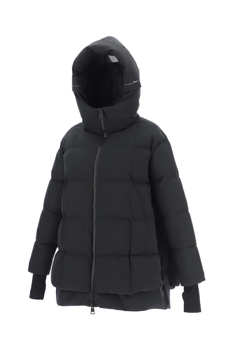 Daunenjacke schwarz wasserdicht - 2